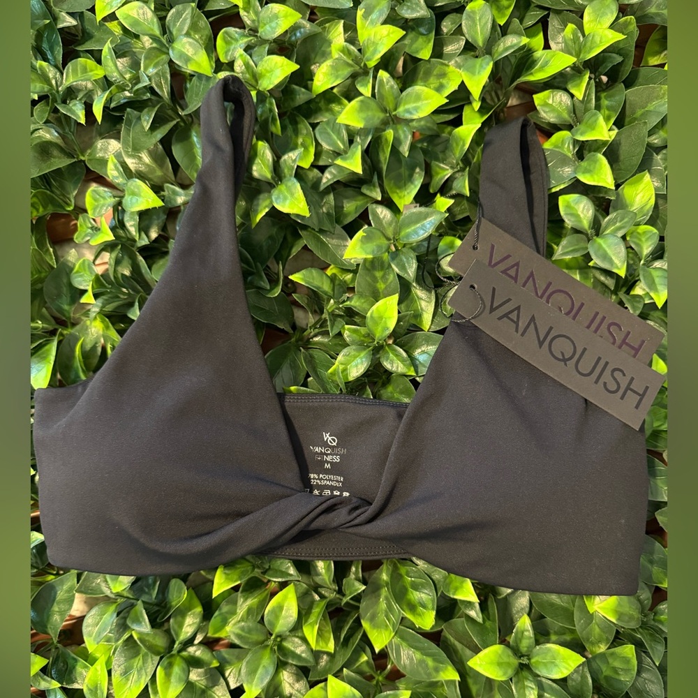 Vanquish Brand New Sports Women's Black Bra